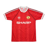1990/92 MANCHESTER UNITED HOME SHIRT (S) ADIDAS