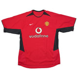 2002/04 MANCHESTER UNITED FORLAN #21 HOME SHIRT (M) NIKE