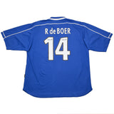 1999/01 RANGERS DE BOER #14 HOME SHIRT (XL) NIKE