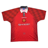 1996/98 MANCHESTER UNITED HOME SHIRT (XL) UMBRO