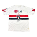 2007/08 SANTOS LEANDRO #9 HOME SHIRT (L) REEBOK