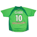 2004/05 ST ETIENNE CLAUDE #10 HOME SHIRT (L) DUARIG