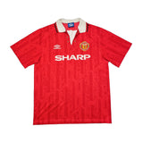 1992/94 MANCHESTER UNITED HOME SHIRT (XL) UMBRO
