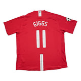 2007/08 MANCHESTER UNITED GIGGS #11 *C/L FINAL* HOME SHIRT (XXXL) NIKE