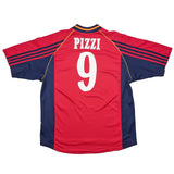 1998/99 SPAIN PIZZI #9 HOME SHIRT (L) ADIDAS