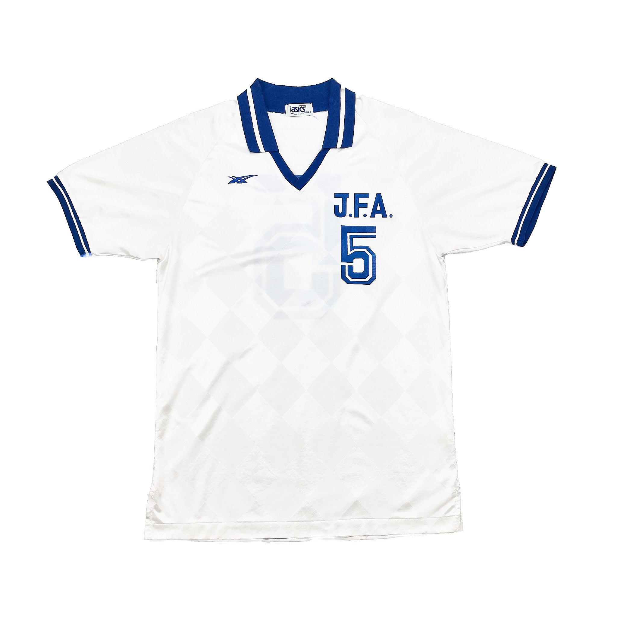 1987 88 Japan #5 *Olympic Qualifier Player Issue* Away Shirt