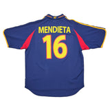 2000/02 SPAIN MENDIETA #16 AWAY SHIRT (L) ADIDAS