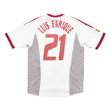2002/04 SPAIN LUIS ENRIQUE #21 AWAY SHIRT (M) ADIDAS