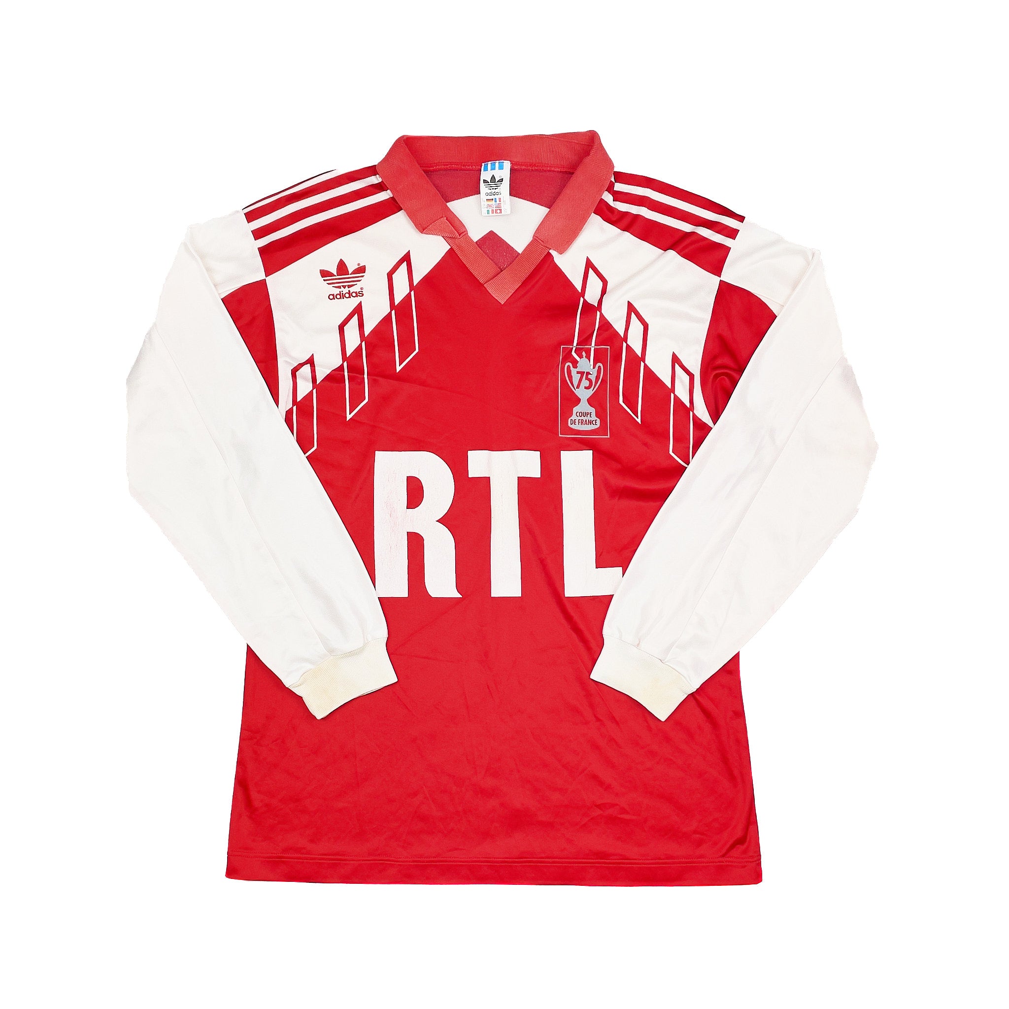 1992 Coupe De France Anniversary #3 Ls Shirt