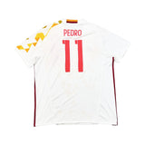 2016/17 SPAIN PEDRO #11 AWAY SHIRT (XL) ADIDAS