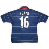 1999/00 MANCHESTER UNITED KEANE #16 AWAY SHIRT (M) UMBRO