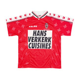 1998/99 ROYAL EXCEL MOUSCRON #13 HOME SHIRT (L) KELME