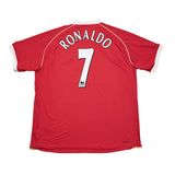 2006/07 MANCHESTER UNITED RONALDO #7 HOME SHIRT (XXL) NIKE