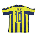 2004/06 FENERBAHCE TUNCAY #10 C/L HOME SHIRT (S) ADIDAS