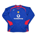 2005/06 MANCHESTER UNITED RONALDO #7 L/S AWAY SHIRT (L) NIKE