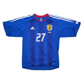 2004/05 JAPAN T.TANAKA #27 *PLAYER ISSUE* HOME SHIRT (S) ADIDAS