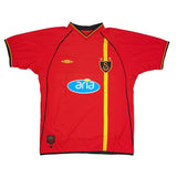 2002/03 GALATASARAY XAVIER #12 AWAY SHIRT (XL) UMBRO