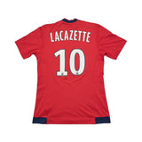 2015/16 LYON LACAZETTE #10 AWAY SHIRT (M) ADIDAS