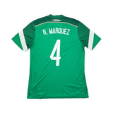 2014/15 MEXICO R.MARQUEZ #4 *MATCH ISSUE* HOME SHIRT (L) ADIDAS