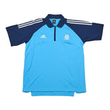 2002/03 MARSEILLE ADIDAS 1/4 ZIP TRAINING SHIRT (L/XL)