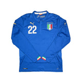 2014/15 ITALY DESTRO #22 L/S HOME SHIRT (XL) PUMA