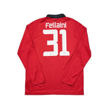 2013/14 MANCHESTER UNITED FELLAINI #31 L/S HOME SHIRT (L) NIKE
