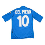 2002 ITALY DEL PIERO #10 HOME SHIRT (L) KAPPA