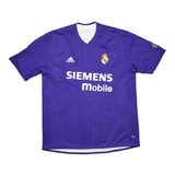 2002/03 REAL MADRID ZIDANE #5 *CENTENARY* THIRD SHIRT (L) ADIDAS