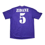 2002/03 REAL MADRID ZIDANE #5 *CENTENARY* THIRD SHIRT (L) ADIDAS