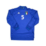1998/99 ITALY #5 L/S HOME SHIRT (L) KAPPA