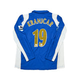 2006/07 PORTSMOUTH KRANJCAR #19 L/S *MATCH WORN VS MANCHESTER UNITED* HOME SHIRT (XL) JAKO