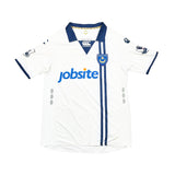 2009/10 PORTSMOUTH WILSON #35 *MATCH WORN VS MANCHESTER UNITED* AWAY SHIRT (L) CANTERBURY