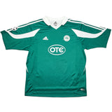 2003/04 PANATHINAIKOS ZUTAUTAS #14 *MATCH WORN VS MANCHESTER UNITED* HOME SHIRT (XL) ADIDAS