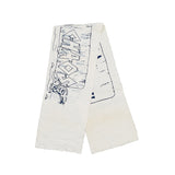 WHITE HAND MADE BOLOGNA ULTRAS SCARF