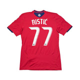 2011/12 CHICAGO FIRE RISTIC #27 *MATCH WORN VS MANCHESTER UNITED* HOME SHIRT (M) ADIDAS