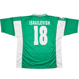 2002/03 MACCABI HAIFA ISRAILEVISH #18 *MATCH WORN VS MANCHESTER UNITED* C/L HOME SHIRT (L/XL) LOTTO