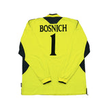 1999/00 MANCHESTER UNITED BOSNICH #1 *MATCH WORN VS NECAXA* GK SHIRT (XXL) UMBRO