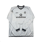 2000/01 MANCHESTER UNTIED BOSNICH #13 *MATCH ISSUED VS PSV* GK SHIRT (XXL) UMBRO