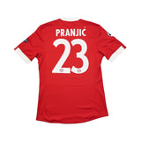 2009/10 BAYERN MUNICH PRANJIC #23 *MATCH ISSUED VS MANCHESTER UNITED* C/L HOME SHIRT (M) ADIDAS