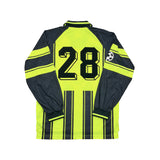 1996/97 DORTMUND #28 *MATCH ISSUED vs MANCHESTER UNITED* C/L L/S HOME SHIRT (XXL) NIKE