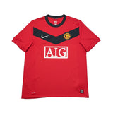 2009/10 MANCHESTER UNITED TOSIC #14 HOME SHIRT (L) NIKE