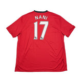 2009/10 MANCHESTER UNITED NANI #17 HOME SHIRT (XXXL) NIKE