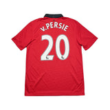2013/14 MANCHESTER UNITED V.PERSIE #20 HOME SHIRT (L) NIKE