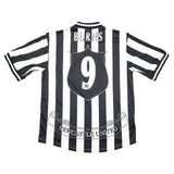 1997/99 NEWCASTLE UNITED BURNS #9 HOME SHIRT (XL) ADIDAS