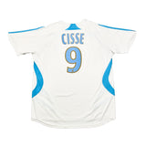 2007/08 MARSEILLE CISSE #9 HOME SHIRT (XL) ADIDAS
