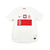 2012/13 POLAND LEWANDOWSKI #9 HOME SHIRT (M) NIKE