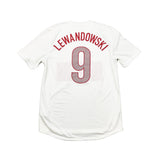 2012/13 POLAND LEWANDOWSKI #9 HOME SHIRT (M) NIKE
