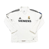 2005/06 REAL MADRID RONALDO #9 C/L HOME SHIRT (L) ADIDAS