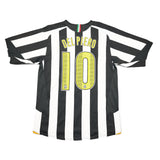 2005/06 JUVENTUS DEL PIERO #10 HOME SHIRT (M) NIKE