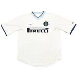 2000/01 INTER MILAN RONALDO #9 AWAY SHIRT (M) NIKE